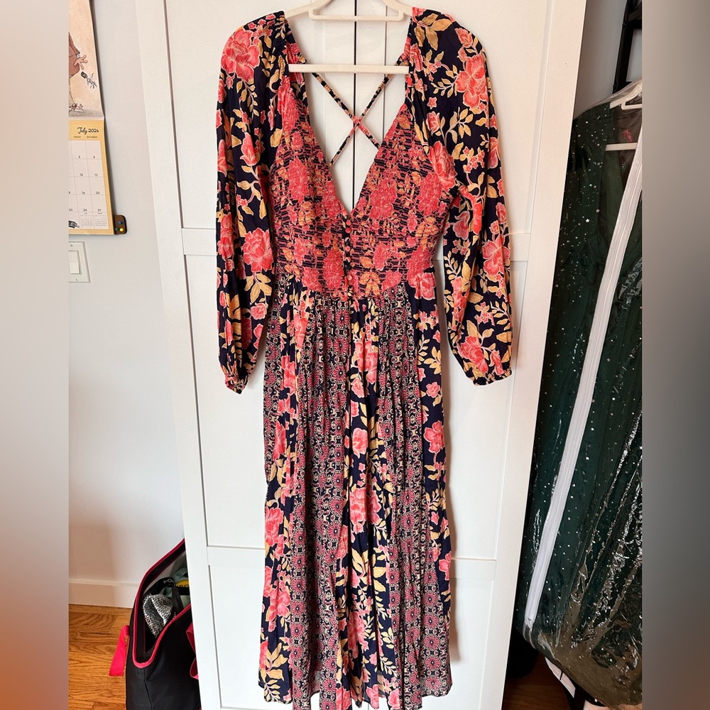 FREE PEOPLE NWOT A New Way Maxi Dress, Size M